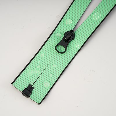 Pu Pvc Tpu ซิปเปอร์กันน้ํา ขนาดใหญ่ ปิดปลาย ซิปเปอร์กันน้ํา