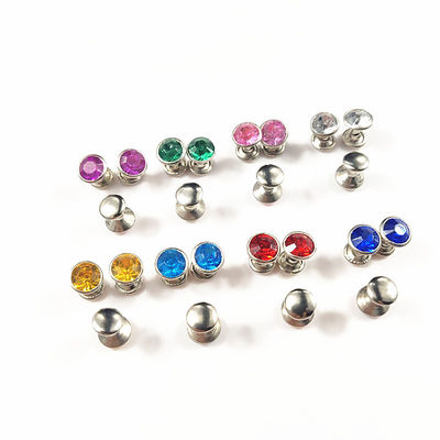 ธาตุ Rivets หลากหลายทองแดง Logo Rivet สําหรับรองเท้า 15mm/25mm