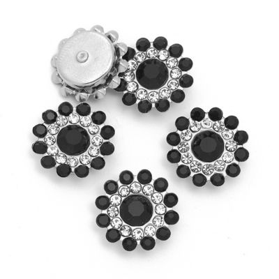 อุปกรณ์เสริมสินค้าจีน Wholesale Rhinestone Pearl Diamond Crystal Metal Button For Garment Hair Bow Center ราคาถูก