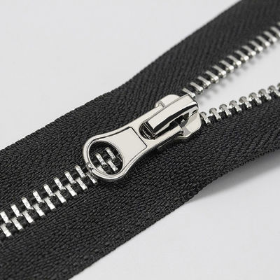 # 5 ฟันปกติ, 20cm เงินโลหะปิดฟันปลาย Zippers DALH slider