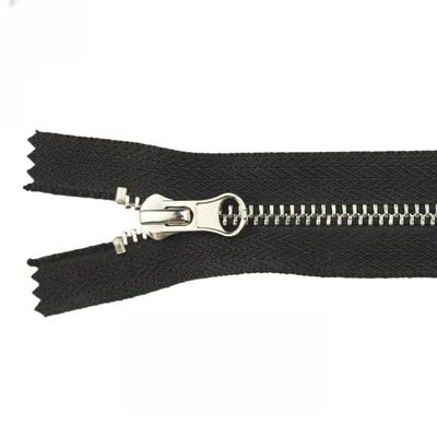 # 5 ฟันปกติ, 20cm เงินโลหะปิดฟันปลาย Zippers DALH slider