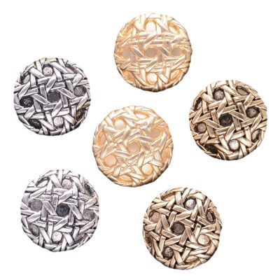 Custom Sewing Dome Retro Uniform Suit Button กระดุมโลหะสําหรับเสื้อผ้า