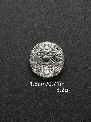 Custom Sewing Dome Retro Uniform Suit Button กระดุมโลหะสําหรับเสื้อผ้า