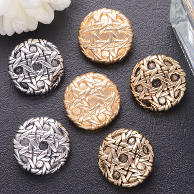 Custom Sewing Dome Retro Uniform Suit Button กระดุมโลหะสําหรับเสื้อผ้า