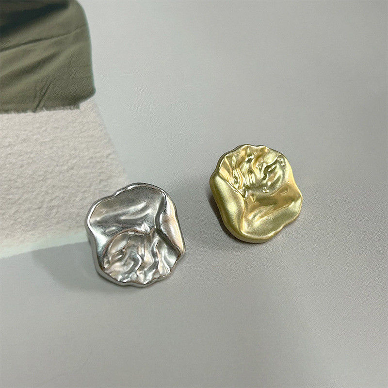 9MM ดีไซเนอร์เงินทอง ชุดเย็บเพชร ราคาหรู ฤดูหนาว ธาตุหินปูน ปุ่มสําหรับเสื้อผ้า